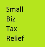 small biz tax relief